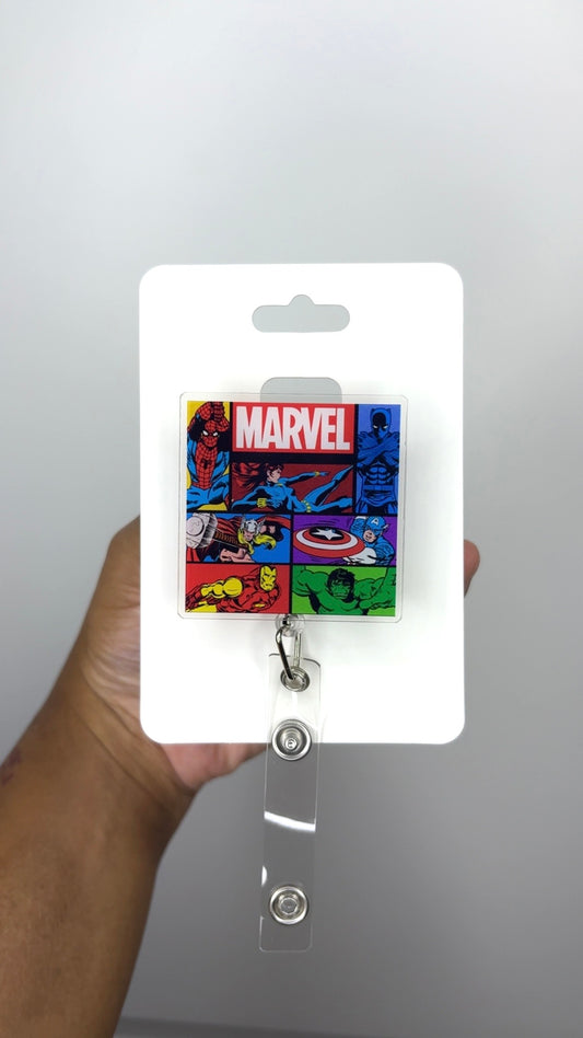 Marvel Badge Reel