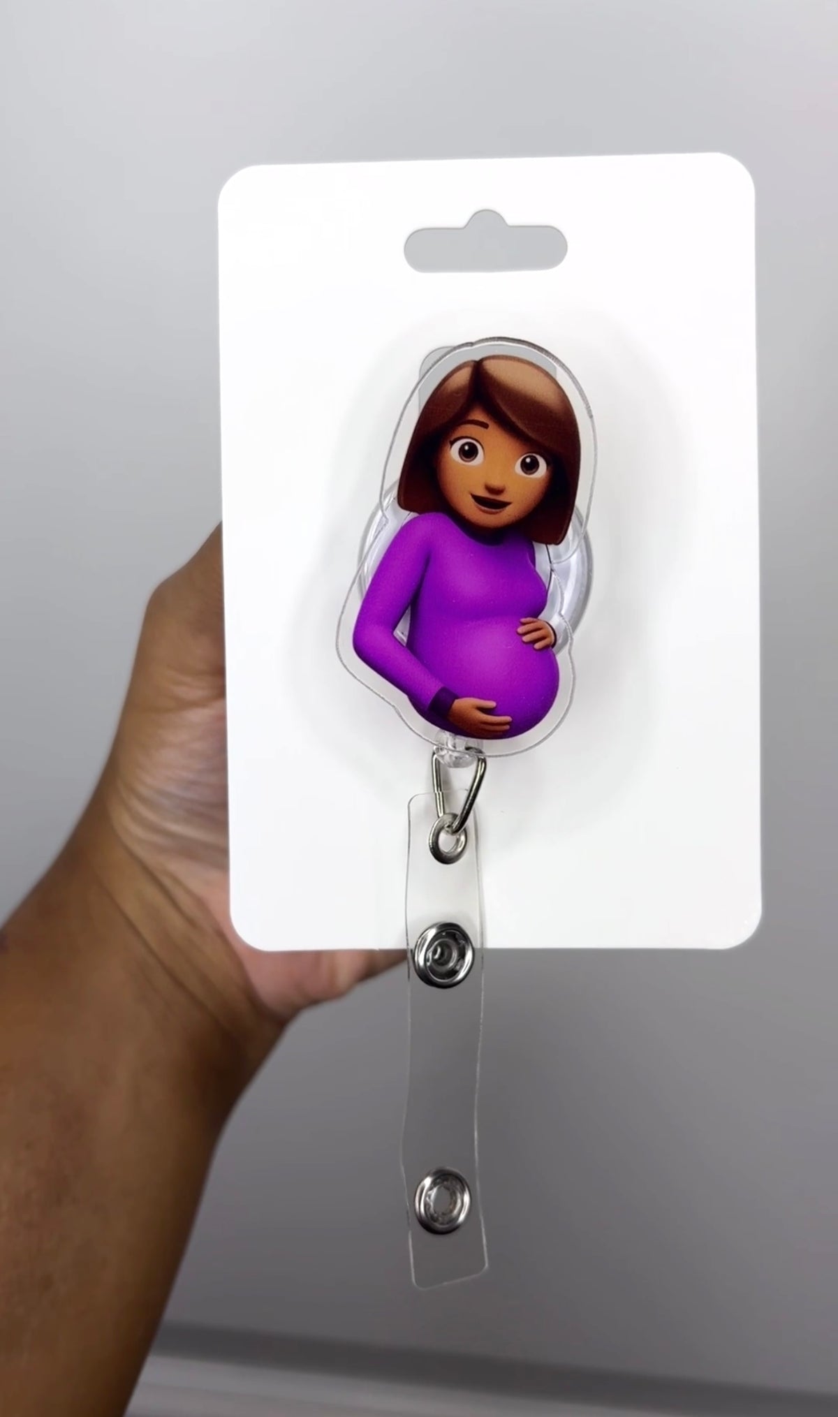 Certified Baby Lover Purple Badge Reel